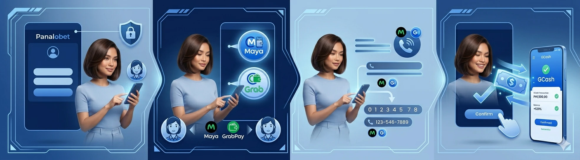 Withdraw Using Maya or GrabPay