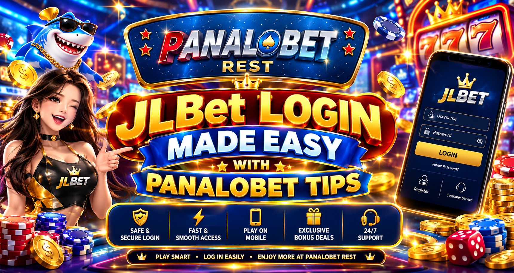 JLBet Login Made Easy with Panalobet Tips